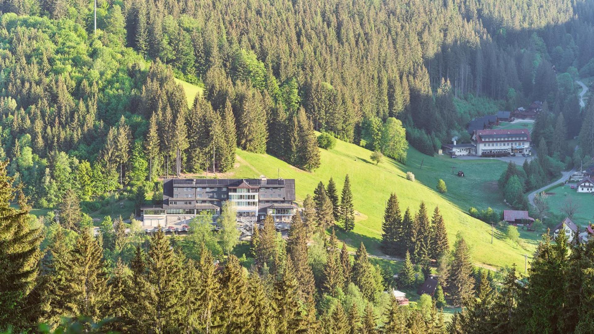 Spa Hotel Lanterna Velke Karlovice Bagian luar foto