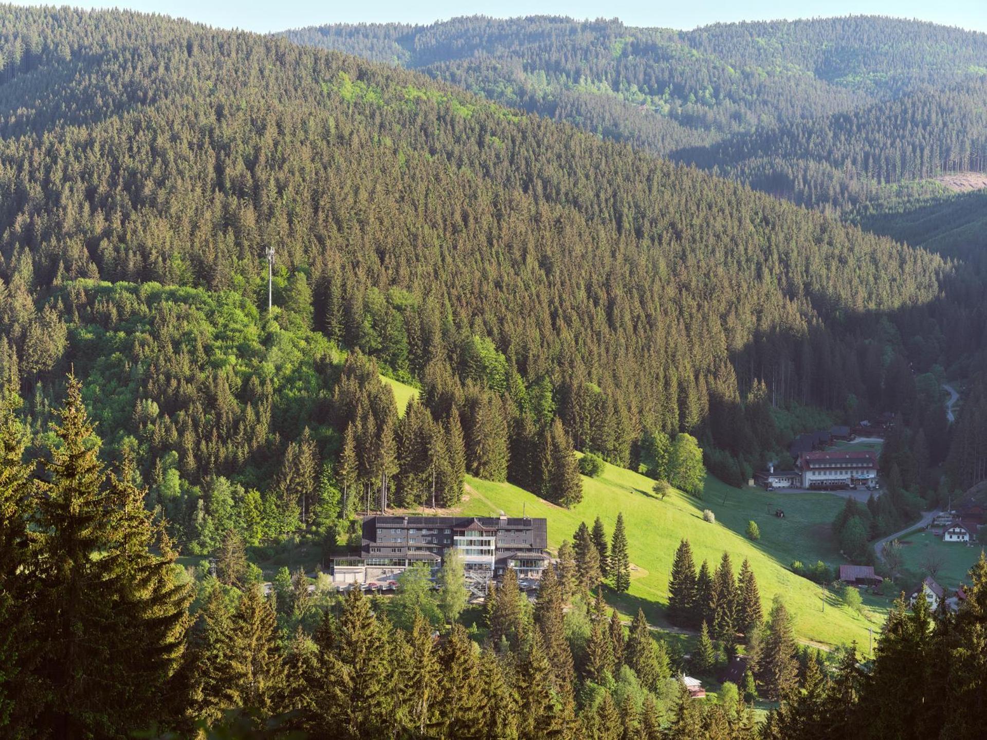 Spa Hotel Lanterna Velke Karlovice Bagian luar foto
