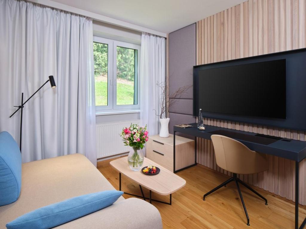Spa Hotel Lanterna Velke Karlovice Bagian luar foto